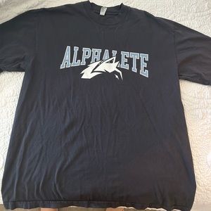Alphalete wolf head tee